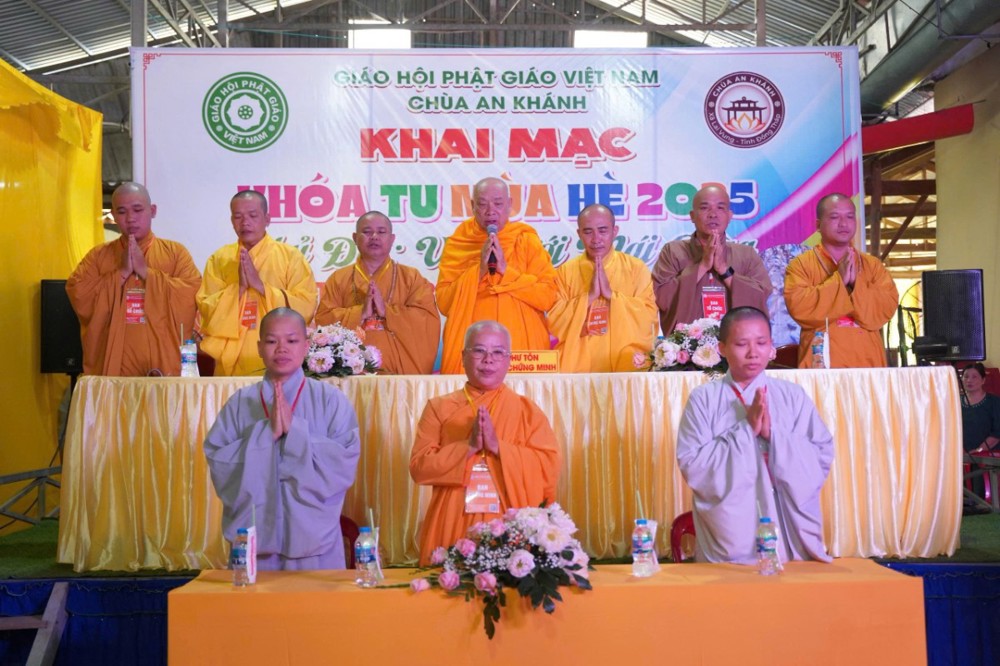 Đồng Tháp: Khai mạc khóa tu mùa hè “Về dưới mái chùa” lần thứ I tại chùa An Khánh